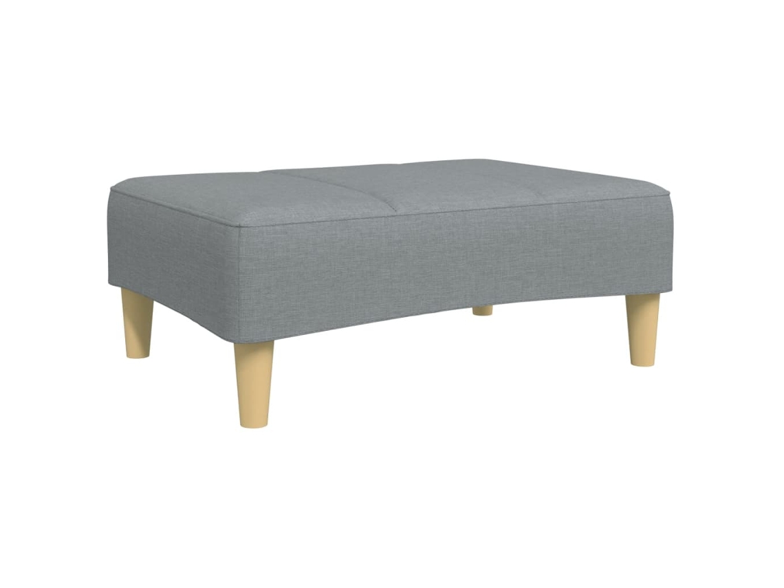 Footstool, Footstools Vidaxl Cinzeto Tecido (n/a)
