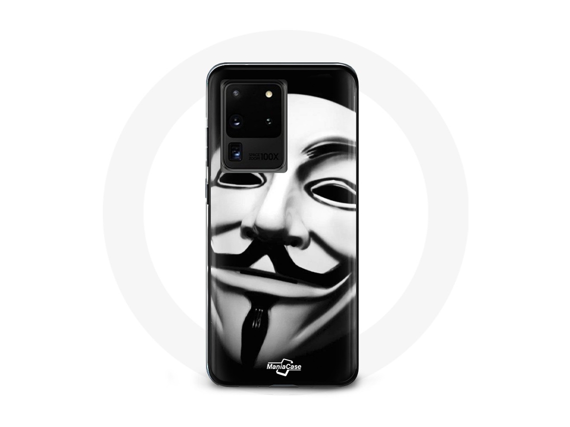 Capa para Samsung Galaxy S20 Ultra nós somos uma legião de máscara anônima