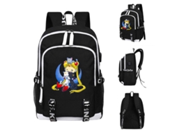 Mochila Sailor Moon Luna Anime Mochila Escolar para Computador BRILVIBERA