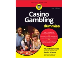 Livro Casino Gambling For Dummies de Kevin Blackwood e Swain Scheps (Inglês)