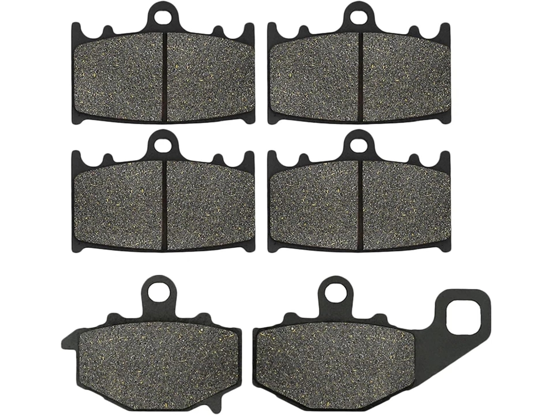 Pastilhas de Freio Universais para Motocicleta Dianteiras e Traseiras Zr400 Dissipação Calor Rápida: