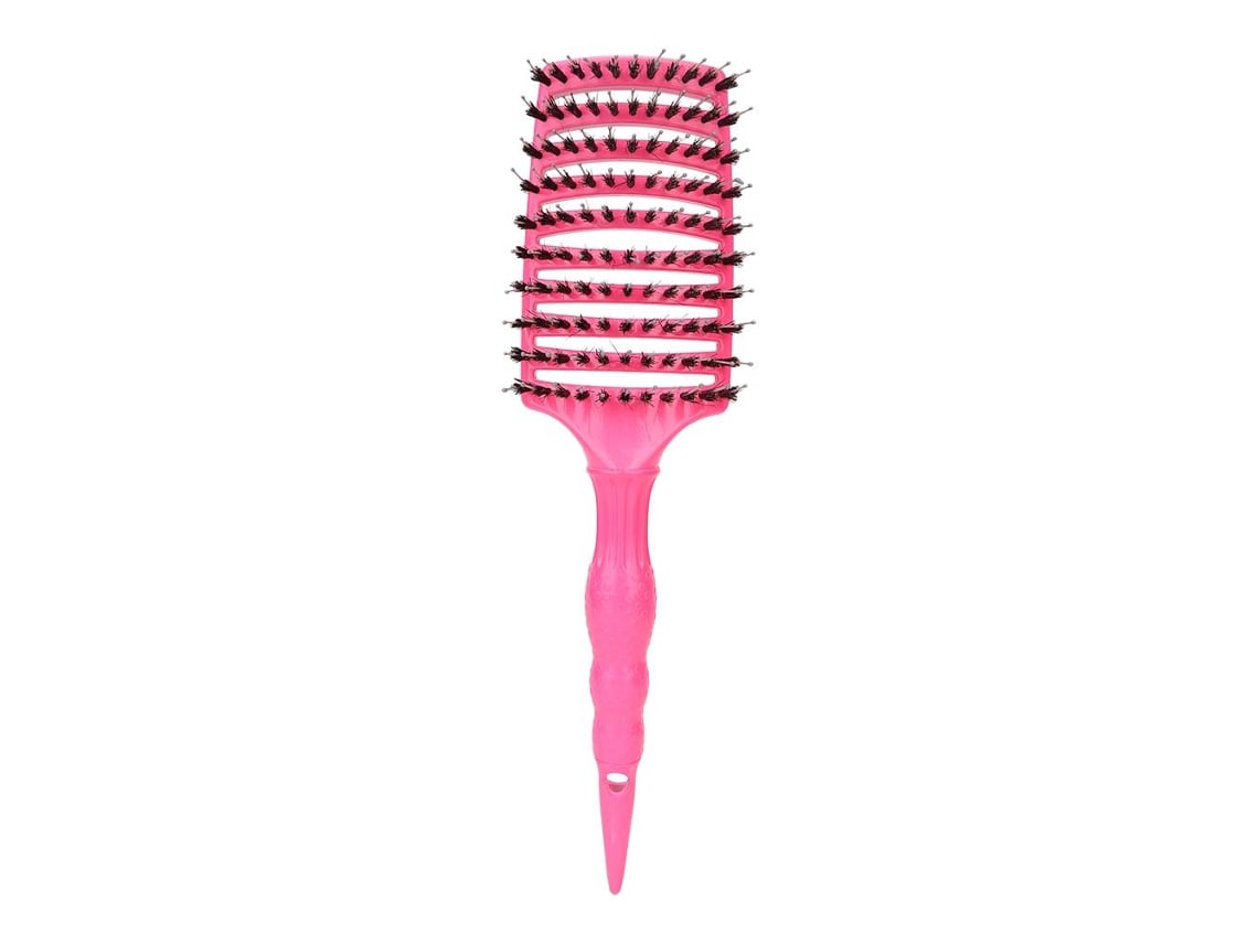 Pente Profissional De Cabelo Com Massagem Para Estilo E Combate À Queda De Cabelo (rosa)