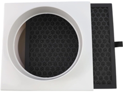 Filtro de Ar Retrátil Hepa para Dutos de Ventilação, Compatível com Tubos de Pvc, Pe e Alumínio . AQUAFORGE (160 Mm)