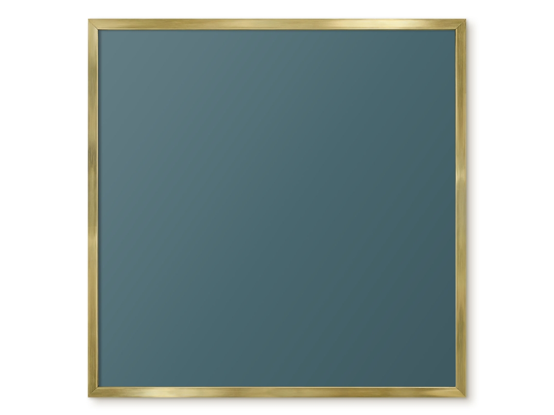 Quadro magnético de parede azul marinho vibrante para quarto Espelharte (50x50 cm)