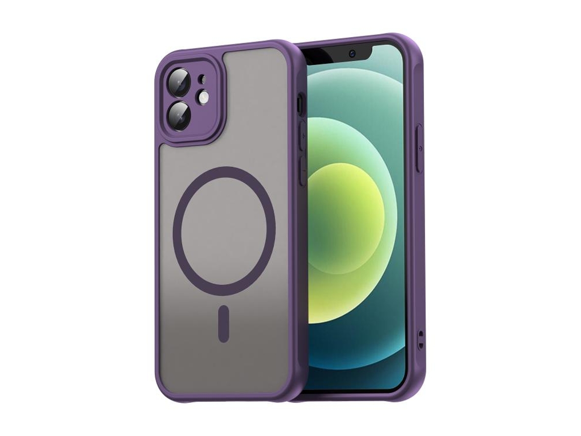 Capa Fan Dun Para Iphone 12 - Tpu Híbrido Pc Fosco - Magsafe