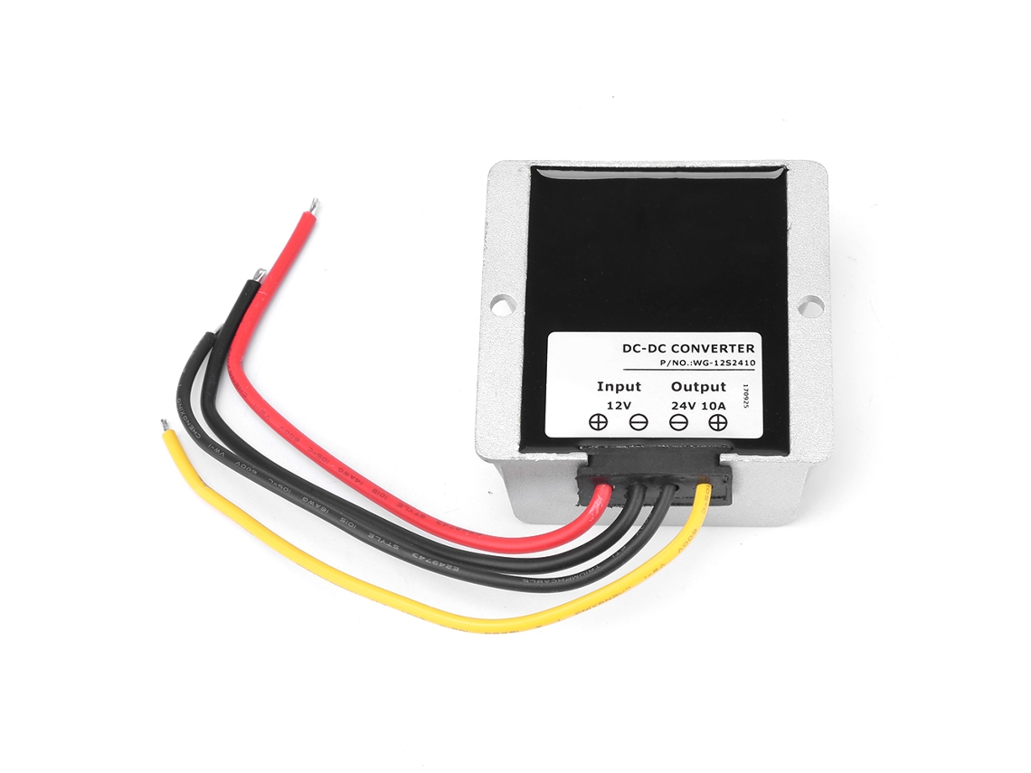 Conversor Boost Cc 12v Para 24v 10a 240w Módulo Regulador De Tensão À Prova D'água Ip68