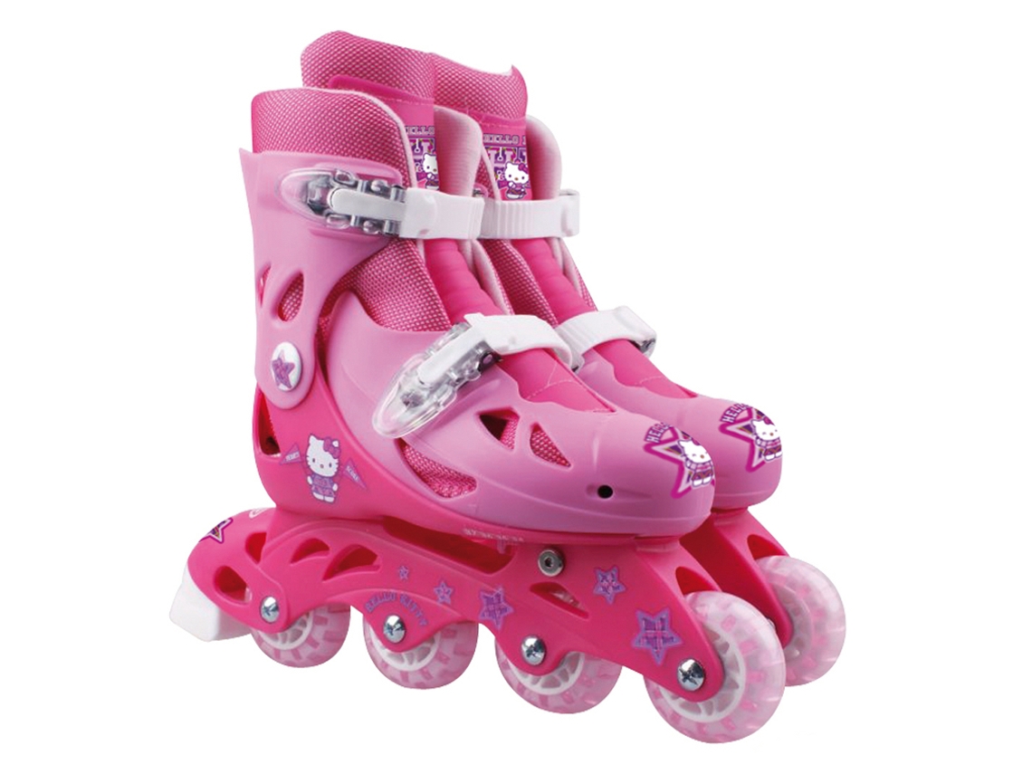 Patins Em Linha Hello Kitty