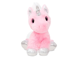 Peluche AURORA Unicórnio Rosa 31 cm