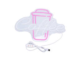Letreiro Led Neon Usb Econômico Decoração Café