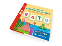 Clementoni - Jogo Livro Magnético Letras E Palavras