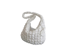 Bolsa Tote Acolchoada Feminina 2023, Puffer, Leve, Ombro AQUAFORGE