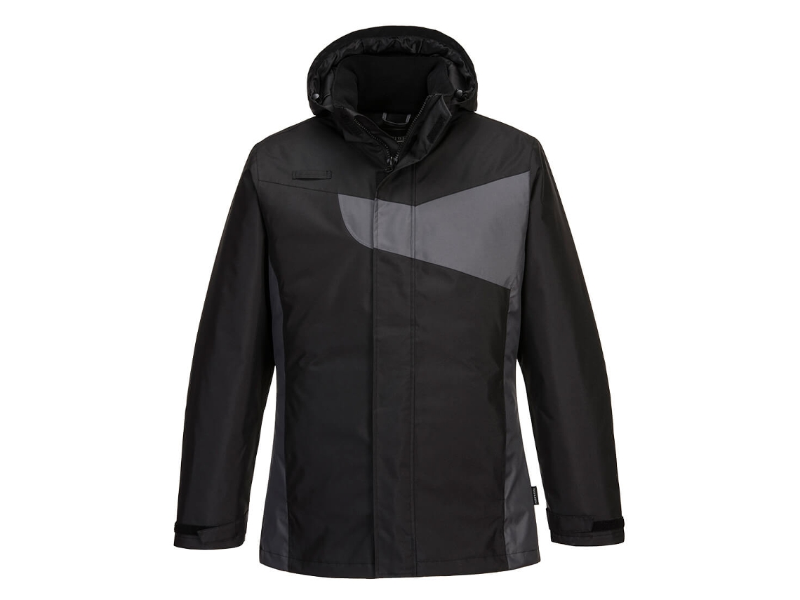 Jaqueta De Inverno Pw2: Elegância E Proteção Em Climas Frios Preto Cinza / Xl