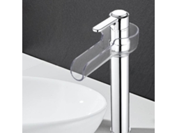 Torneira De Banheiro Em Latão Com Efeito Cascata E Misturador.