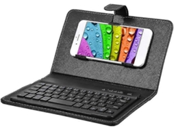 Teclado Bluetooth Sem Fio Sunrain Compatível Com Telefone, Mini Teclado Bluetooth Portátil Com Um Pro Nostalgia88