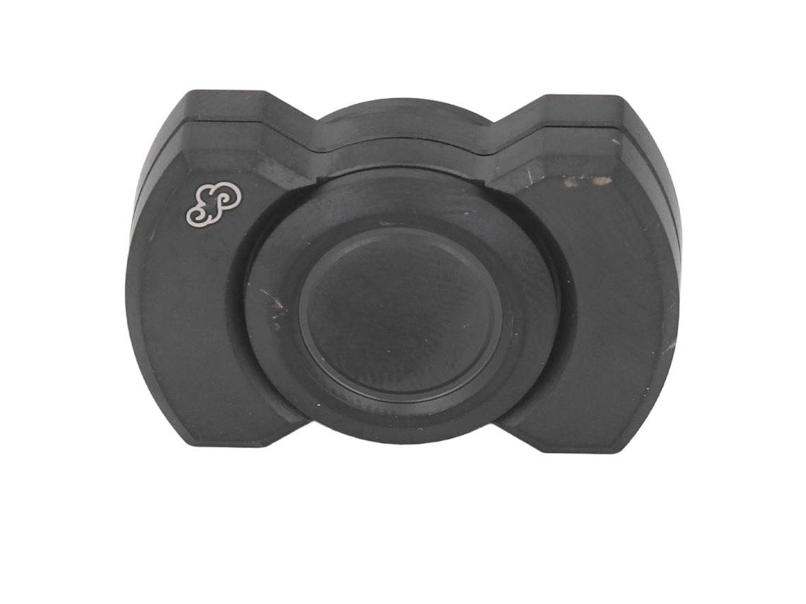 Mali brinquedo Deslizador de Estresse Metal Portátil Leve Ergonomico para Adulto Tdah Tda Preto