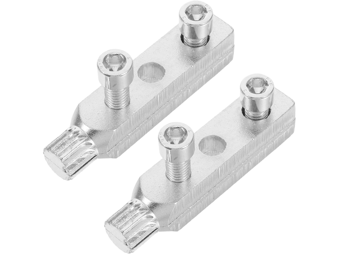 Extrator De Parafusos Danificados 2 Peças Para Válvulas Canto Torneira, Ferramenta De Aço Com Design Antiderrapante Para