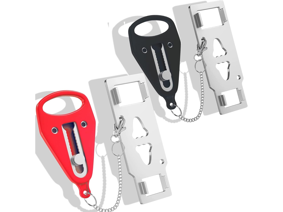Fechadura De Porta Portátil E Resistente Para Privacidade Em Apartamentos