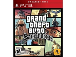 Grand Theft Auto San Andreas Playstation 3 Rockstar Games