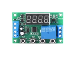 Módulo De Relé Temporizador Com Display Led Confiável 24 Funções
