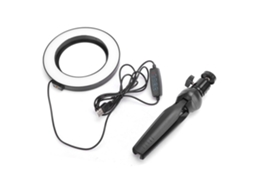Luz Anel Tripé Celular 3 em 1 Usb 16cm LAXISCREED