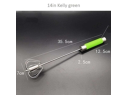 Lf02079, Batedor De Ovos Semiautomático Em Aço Inoxidável 304. Acessório Cozinha Para Uso Manual E Automático