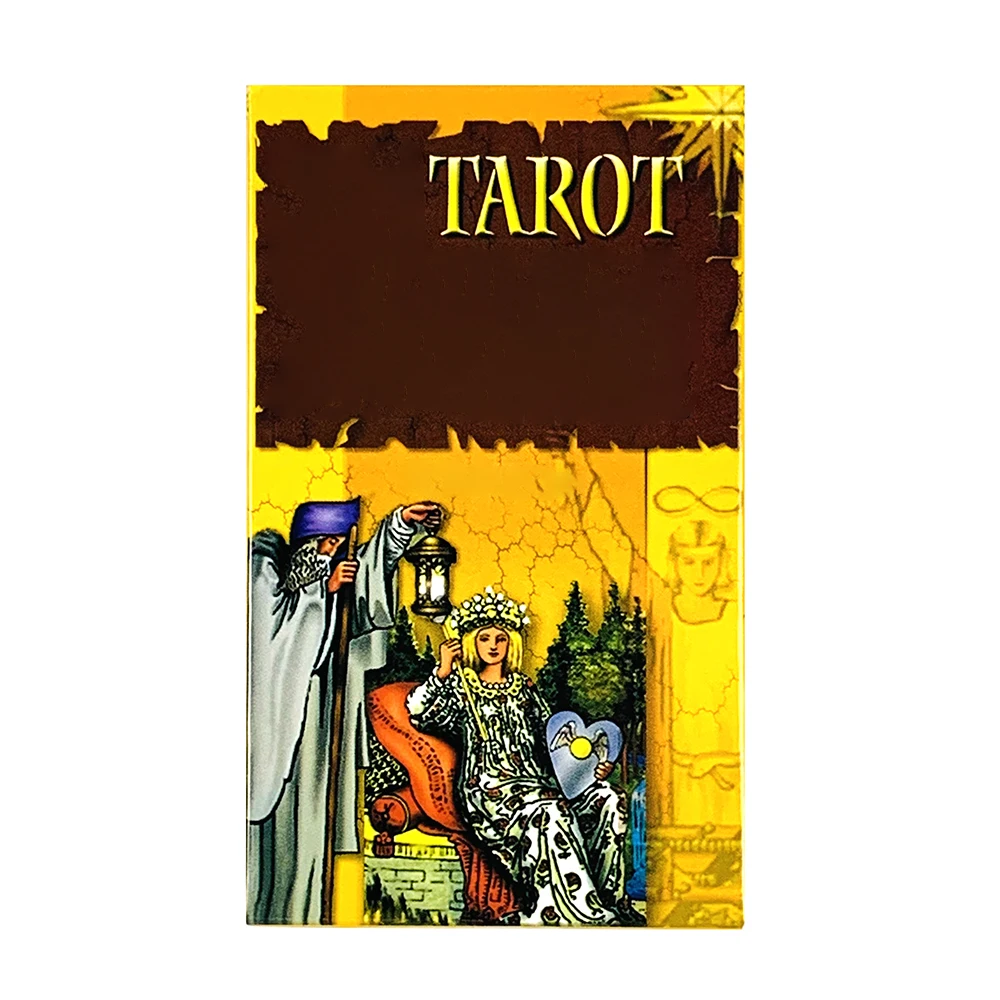 um Baralho de Tarô Totalmente Novo com 78 Cartas em Espanhol, um Jogo de Tabuleiro de Adivinhação. MDUG