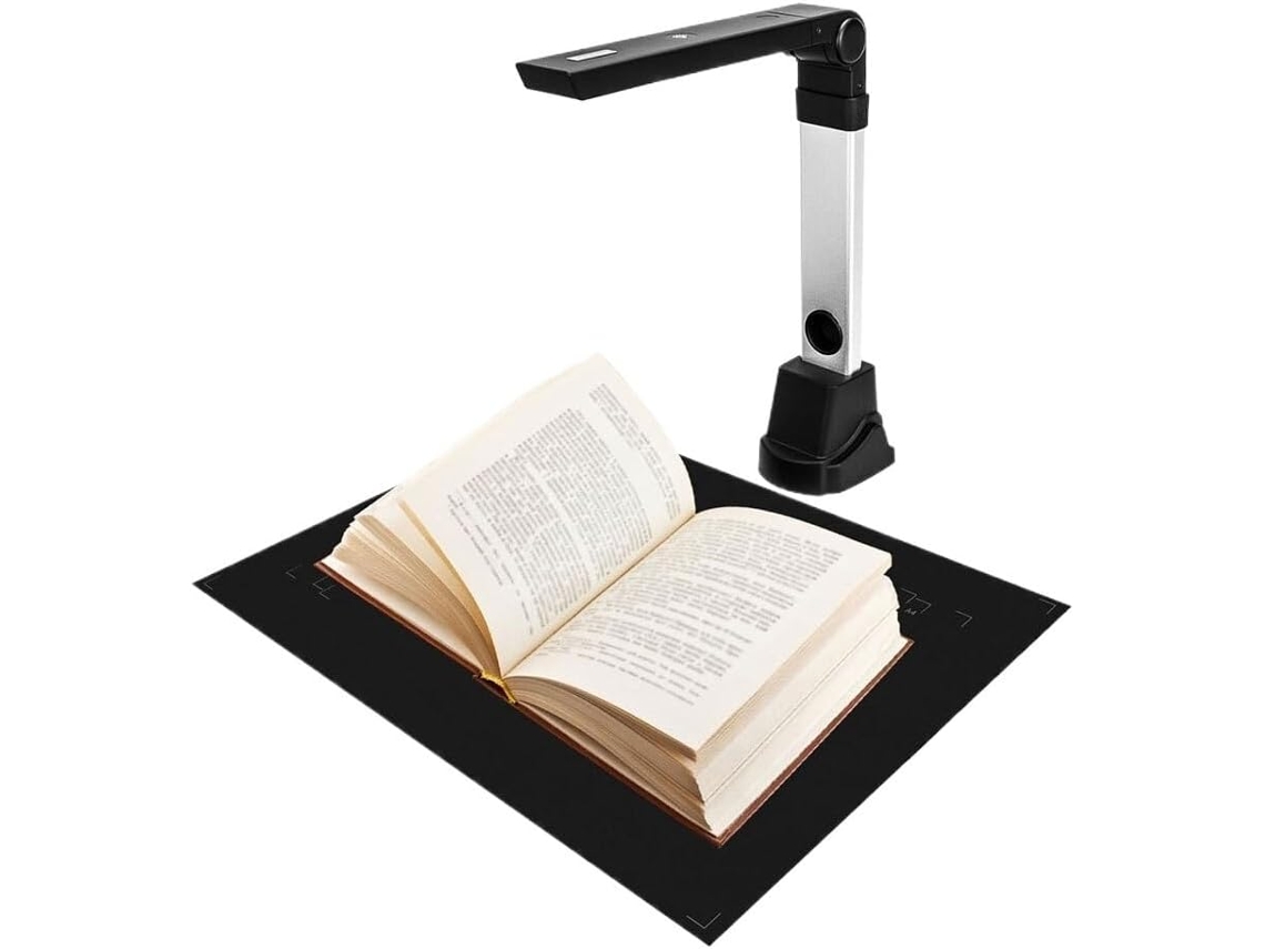 Scanner de Livros T101, com Foco Automático em Documentos, Formato Máximo A4/a3 e Ocr. SFUSHOS