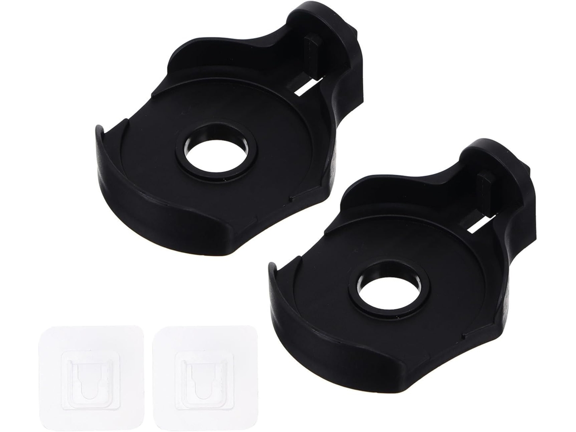 Suporte Para Sabonete Líquido Angooily Sem Furos, Preto Fosco, Automático, Para Casa E Cozinha, Conjunto Com 2 Unidades