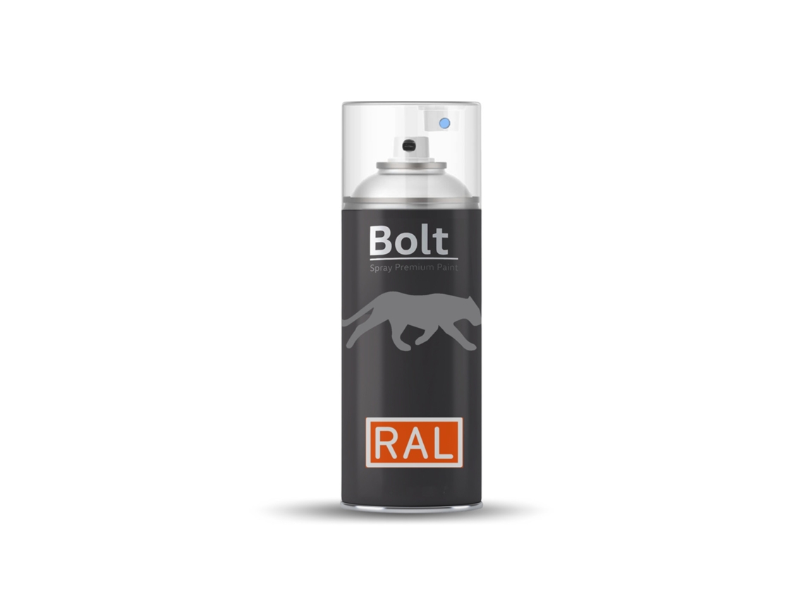 Tinta Acrílica Em Spray Bolt Fosca Letra Ral 400ml (ral 8003 Marrom Argila)