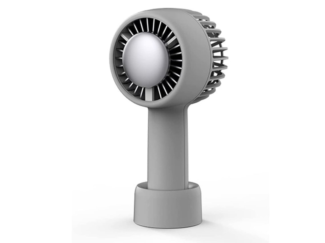 Ventilador Portátil Portátil, Mini Ventilador Com Refrigeração Semicondutor Para Cooling Rápido, Ventilador Recarregável Usb, Cinza Yizhood