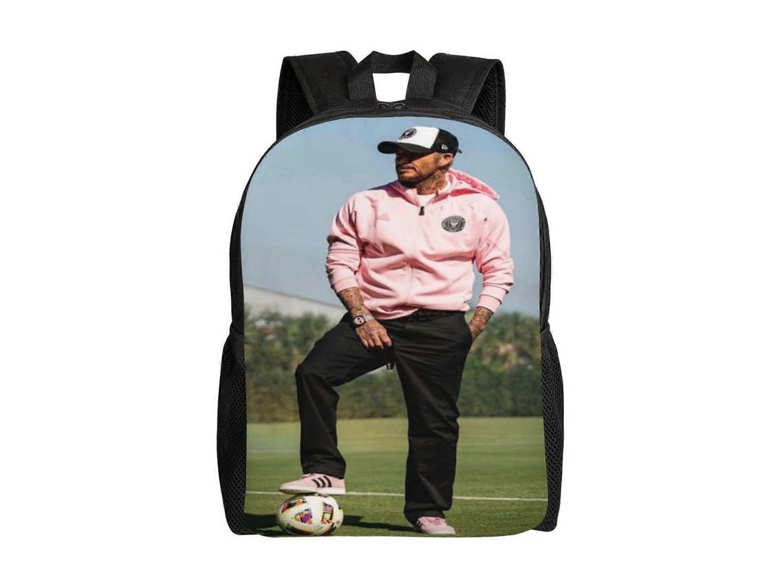 Mochila De Estudante David Beckham, Durável E Leve, Com Alça Impermeável E Respirável, N183 Olysi Shop