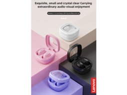 Fones De Ouvido Lenovo Xt62 Bt5.3 Sem Fio True Wireless Latência Baixa Controle Táctil Com Microfone