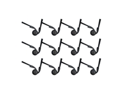 Conjunto De 12 Escovas Laterais Para 5 Ov31gl / 5 Pro Ov21gl - Acessórios E Peças De Reposição Para Escovas Laterais_ozo