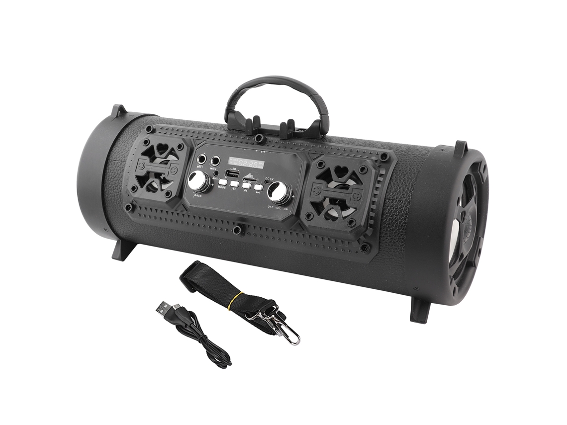 Caixa De Som Bluetooth Portátil (efeito De Piscação Ajuste De Áudio)