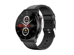 (preto) Pulseira Inteligente De Couro Com Tela Colorida De 1,46 Polegadas E Suporte Para Medição De Oxigênio No Sangue E Ácido Úrico.