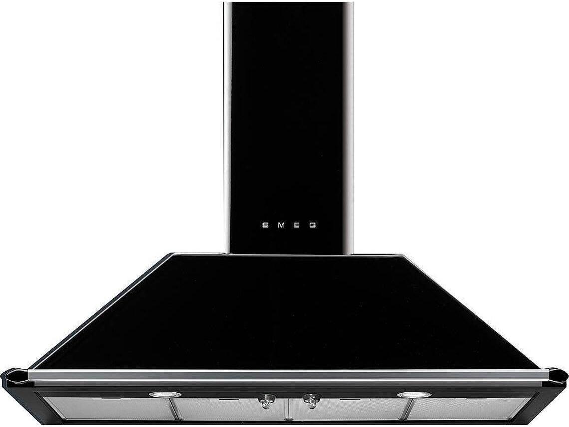 Exaustor SMEG Victoria KT110BLE (567 m3/h - 110 cm - Preto)