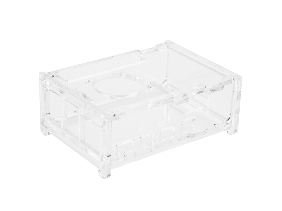 Capa protetora transparente de acrílico de alta qualidade para acessórios do Raspberry Pi 4