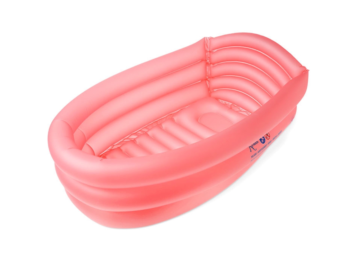 Banheira Bebé Insuflável Rosa KIOKIDS
