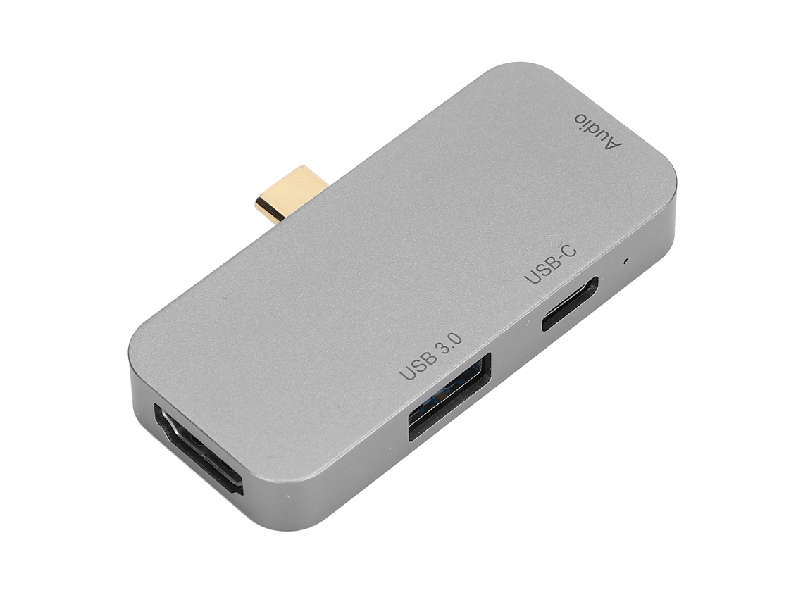 Estação De Docking Type-c Para Hdmi Com Alimentação Pd De 60w Expansão Multifuncional 4 Em 1