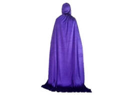 Capa com Capuz Fasst de Veludo, Unissex, Longa, para Halloween e Cosplay | S/MARCA