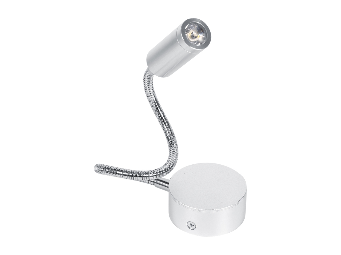 2026 lâmpada de Cama Led 1w Luz Branca Quente com Pescoço Flexível para Leitura e Trabalho Ac85 265v