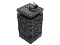 Lâmpada de Lanterna Solar LED com Chama Flamejante IP65 para Jardim Decorativo | S/MARCA