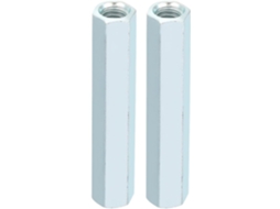 Conjunto De Parafusos M8 1,25 - Zerk - Aço De Carbono Galvanizado - 2 Unidades - Resistente À Corrosão - Para Fixadores - Parafuso