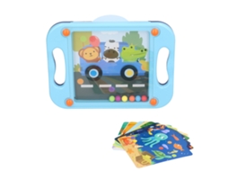 Primerox tabuleiro de Quebra cabeça Maze com Bola de Equilíbrio em Plástico Brinquedo Educativo para Crianças