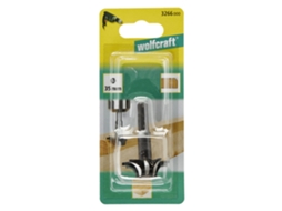 3266000 1 Fresa Para Perfil Cuadrante Ws De 35 Mm De Diámetro Wolfcraft