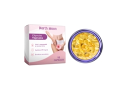 Cápsulas North Moon Limpeza Suave Nutrição Diária