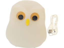 Abajur De Cabeceira Coruja Popetpop Luz Noturna Silicone Para Quartos