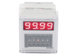 Hkj relé Temporizador Dh48s 1z Lcd 380vac Retardo 0.01s 99h/99min