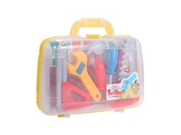 Mali kit de Ferramentas com Mala Portátil Brinquedos de Plástico para Crianças Presente Portátil 3 6 Anos