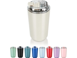 Copo Térmico Com Tampa, Caneca De Viagem Para Café De 414 Ml (14 Oz), Garrafa Térmica De Aço Inoxidável.